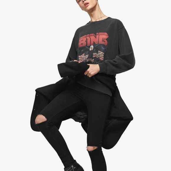 Anine Bing VINTAGE BING SWEATSHIRT - Picture 9 of 11